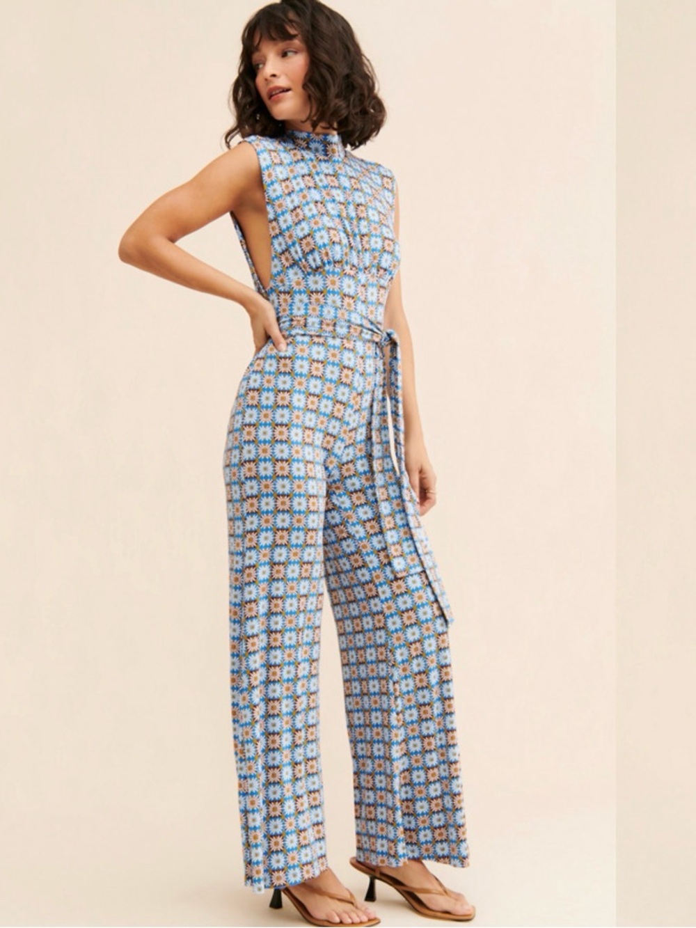 Free People Vibe check jumpsuit